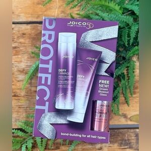 Joico Defy Damage Shampoo, Conditioner + Anti Frizz Spray - NWT